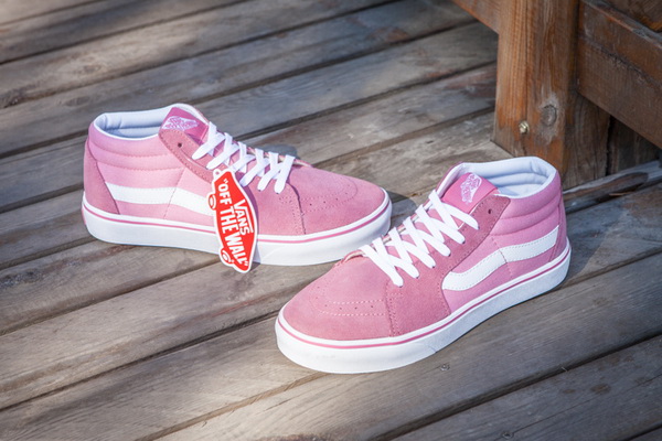 Vans High Top Shoes Women--076